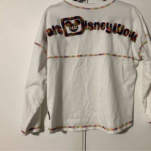 Disney Spirit Jersey Minnie rainbow yarn, XL youth - Picture 2 of 7